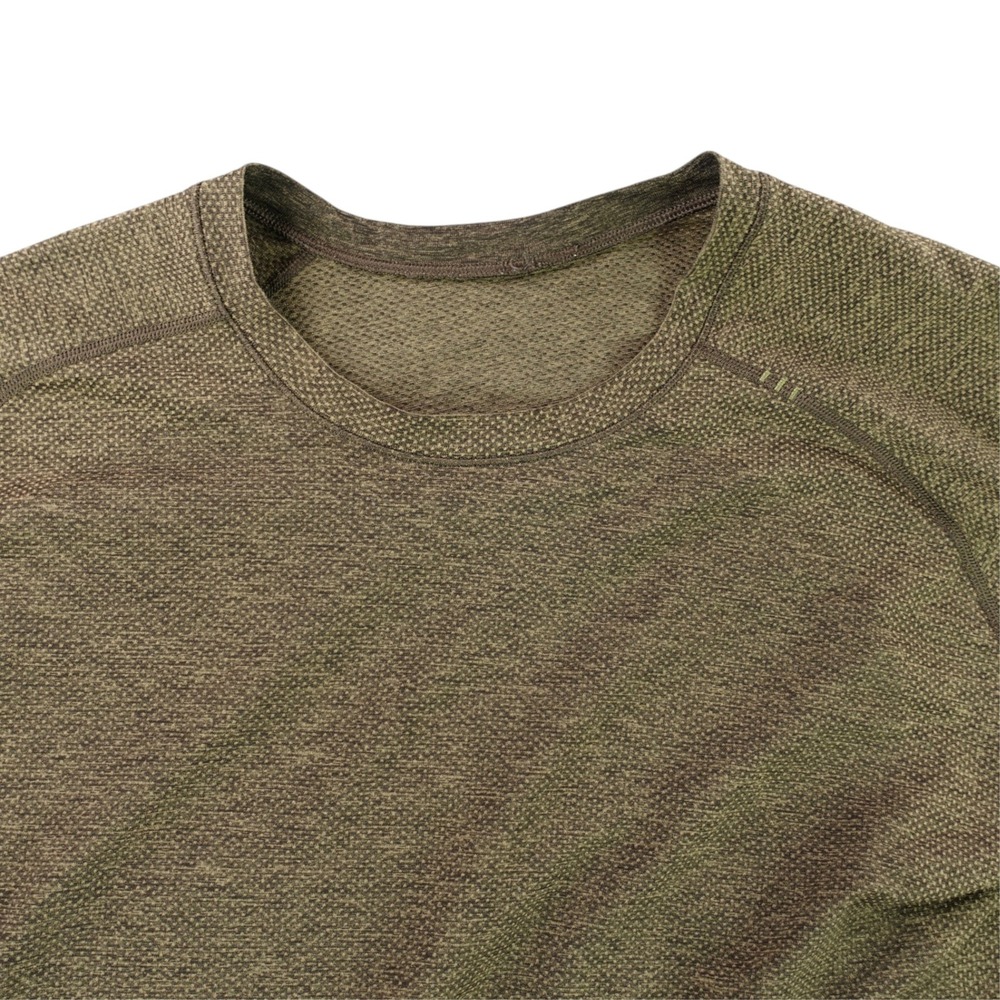 Lululemon Metal Vent Tech Shirt Mens XL Olive Green Long Sleeve Activewear